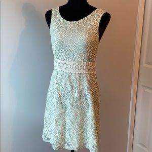 💥ALTARD STATE Light Green Lace Dress